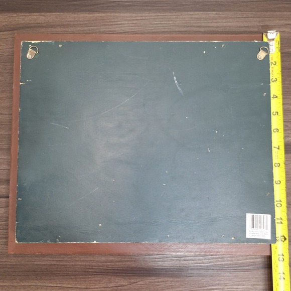 Nautical 3D Sailboat Shadow Box Wall Art Brown Wood Frame Blue White Ship 16x13 - Picture 8 of 8